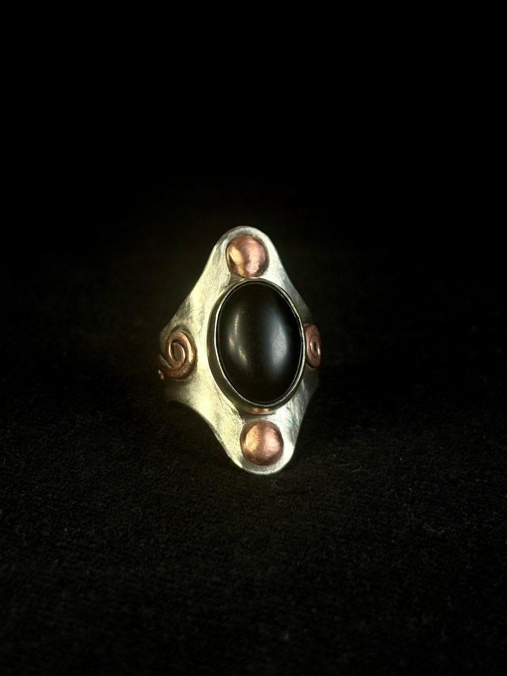 Anillo Obsidiana 🖤
